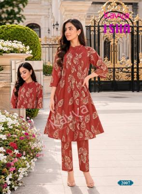 Kavya isha vol 2 branded coord set wholesale in chennai